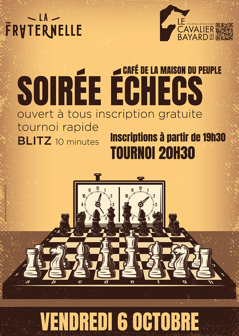 Vendredi 6 octobre au café de la Maison du Peuple à Saint-Claude.